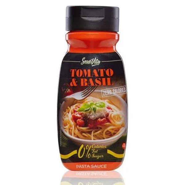 Servivita Zero Calorie Sauce Tomate Basilic 320ML