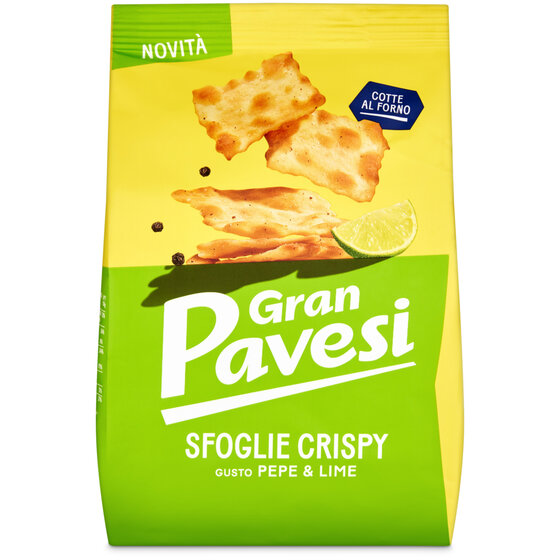 Gran Pavesi Sfoglie au citron et au poivre 150 g