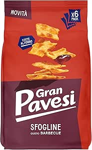 Gran Pavesi Sfogline au Goût Barbecue 180 g
