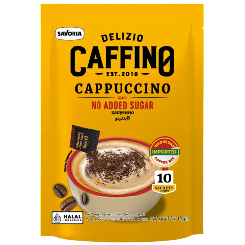 Delizio Caffino Cappuccino Free Sugar 10*13gr