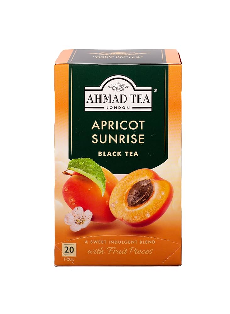 Ahmad Tea Apricot Sunrise Black Tea - 20 bag 