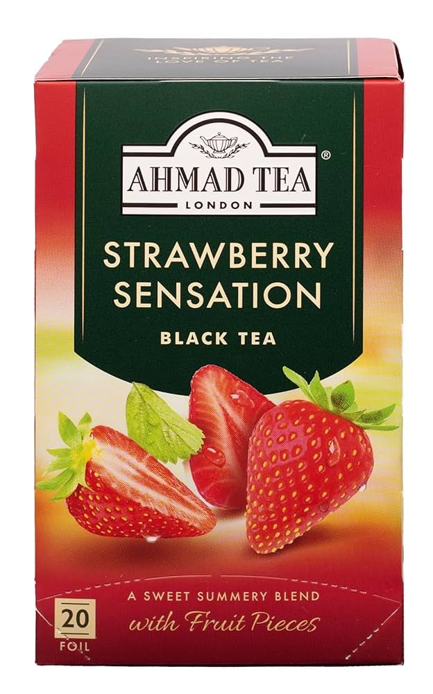 Ahmad Tea Strawberry Black Tea - 20 bag 