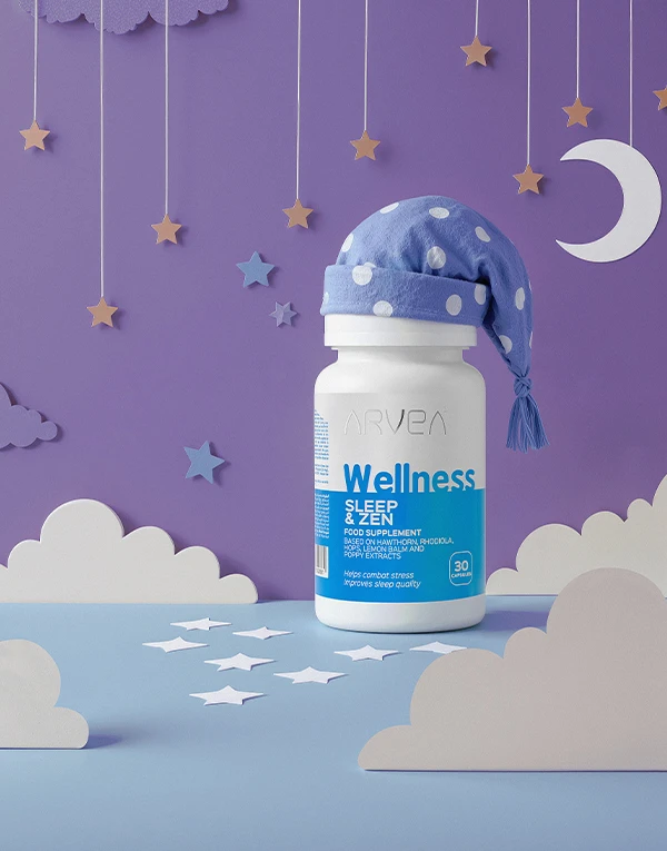 ARVEA Wellness Sleep & Zen Boite de 30 gélules 