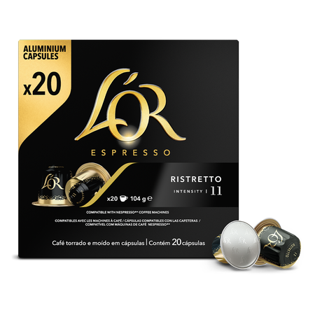 L'or Espresso Ristretto "intensity11" ( 20 capsule )