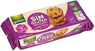 Gullón Chip Choco Cookies, Gluten-Free and with No Added Sugars, 130 g