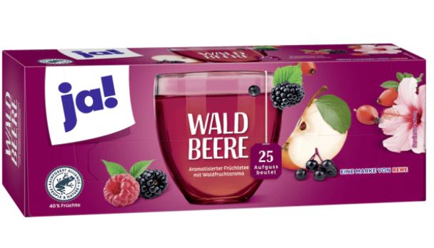 Ja! - Wild Berry Fruit Tea - 25 bag