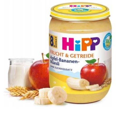 HiPP - Apple Banana Muesli - From 8 months 190g 