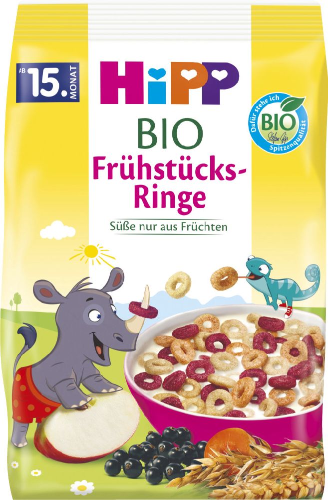 HiPP - Muesli bio – Anneaux pour le petit-déjeuner 120g