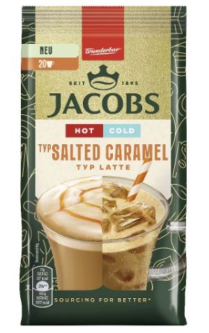 Jacobs -Café Instantané Caramel Salé - 340g
