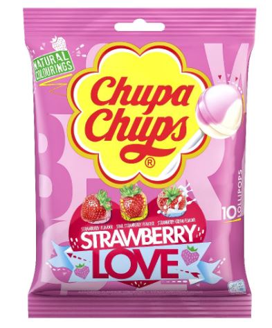 Chupa Chups - Amateurs de Fraise - 120g 