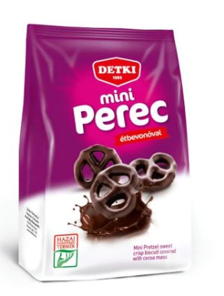 Detki - Bretzels enrobés de chocolat -160 g
