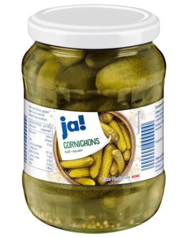 Ja! - cornichons – 670g