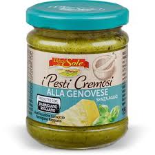 Pesto Alla Genovese Delizie Sole with Parmigiano without garlic, 190g