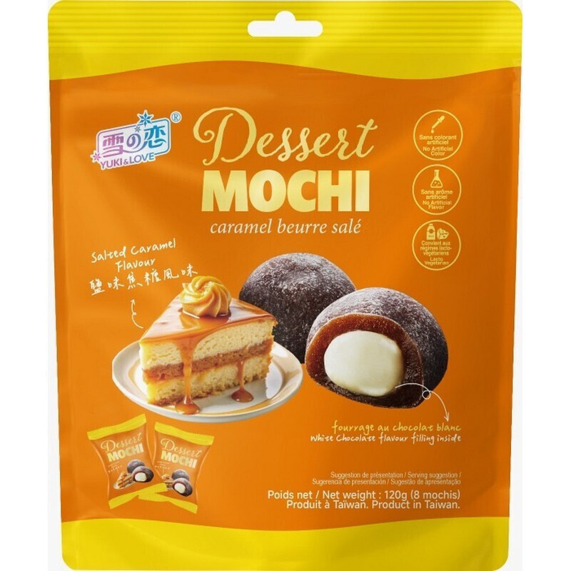 Mochi caramel beurre salé - Dessert - (120g) 