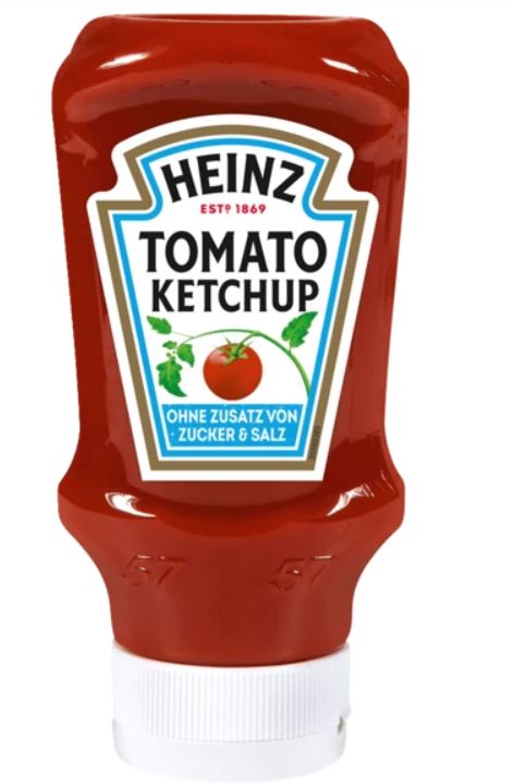Heinz - Tomato Ketchup - No Added Sugar & Salt - 400ml