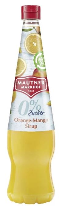 Mautner Markhof - 0% Sugar Added - Orange-Mangue - 700ml  