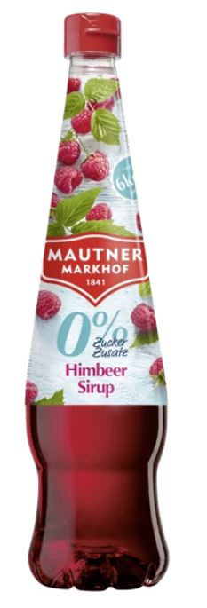 Mautner Markhof - 0% Sucre ajouté - Sirop de framboise  - 700ml   