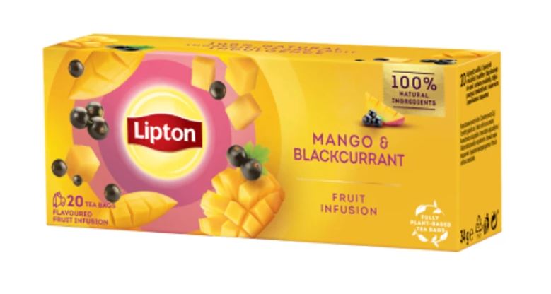 Lipton - Mangue et Cassis - 20 Teabags 