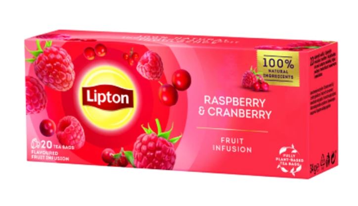 Lipton - Framboise et Myrtille - 20 Teabags 