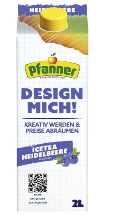 Pfanner - Blueberry Iced Tea - 2 L 