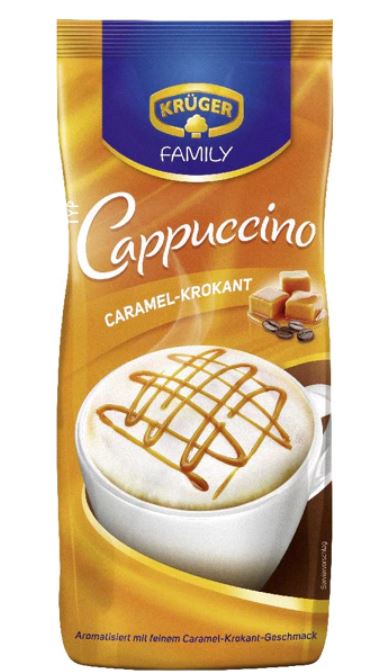 Krüger Family -  Cappuccino caramel et aux morceaux de caramel - 500g