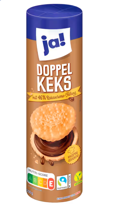 Ja! - biscuits doubles- 500g