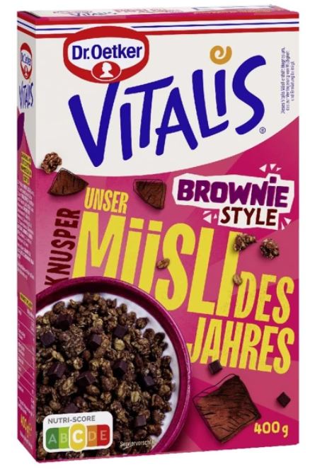 Dr. Oetker - Vitalis - Brownie Style - 400g 