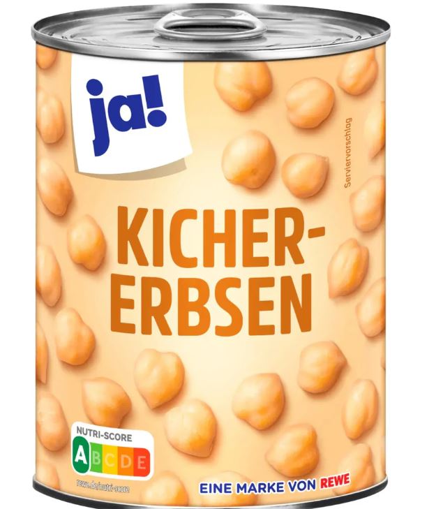 Ja! - chickpeas - 400g