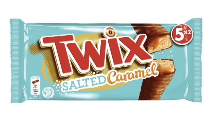 Twix -  Caramel  Salé 5 x 46g