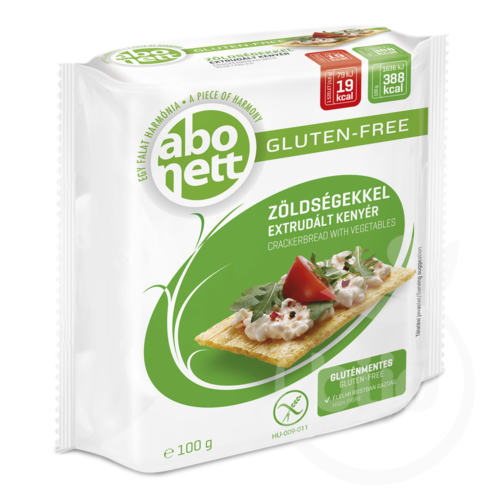 Abonett I  Premium Vegetable Bread I Gluten-Free 100g  