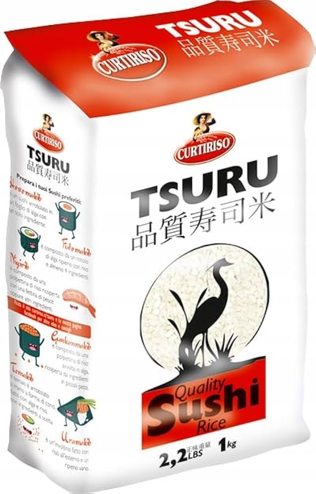 Curtiriso Tsuru, sushi rice 1KG