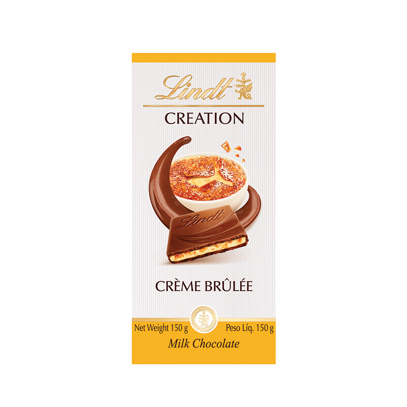 Lindt Création Crème Brûlée Tablette 150g