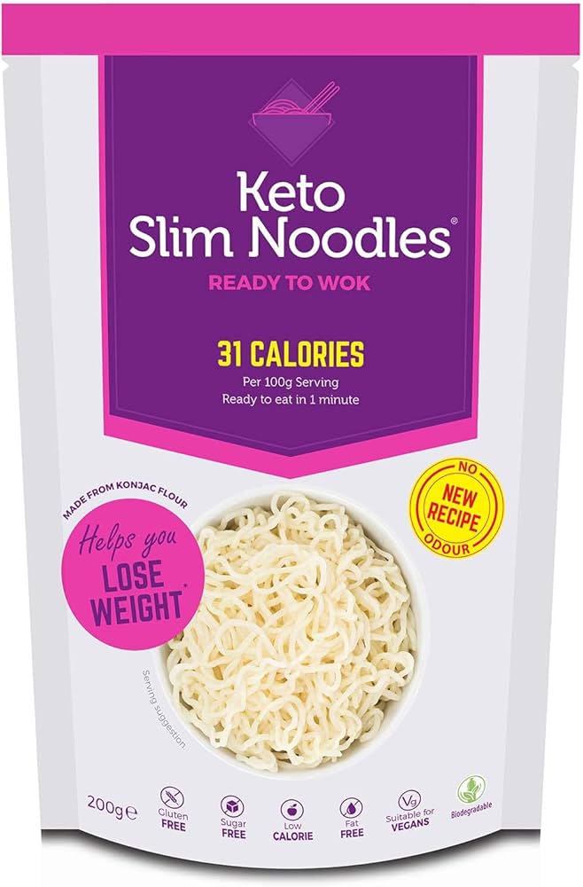 Slim Noodles de Konjac paquet de 200g - Gluten Free 