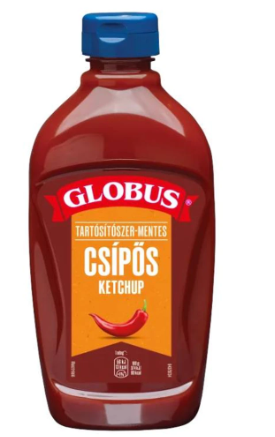  Globus Ketchup Flak épicé 470 g