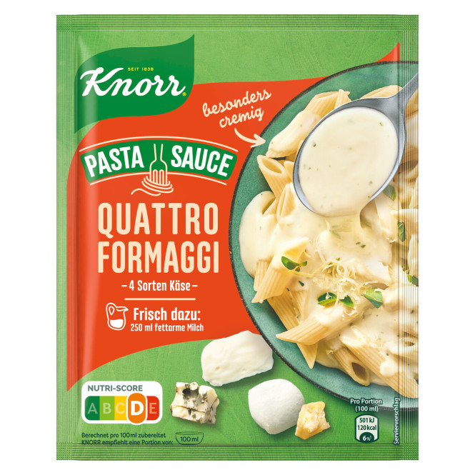 Knorr sauce quattro formaggi, 100ml