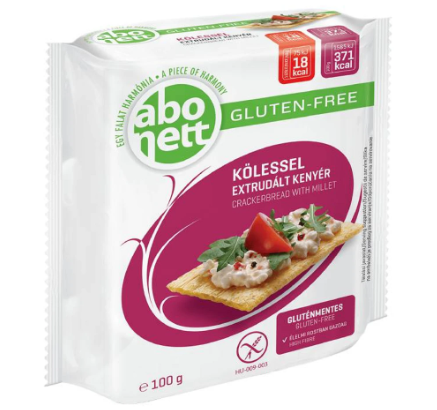 Abonett I  Extra Millet Bread I Gluten-Free 100g 