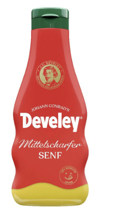 Develey - Develey medium-strength mustard 250 ml