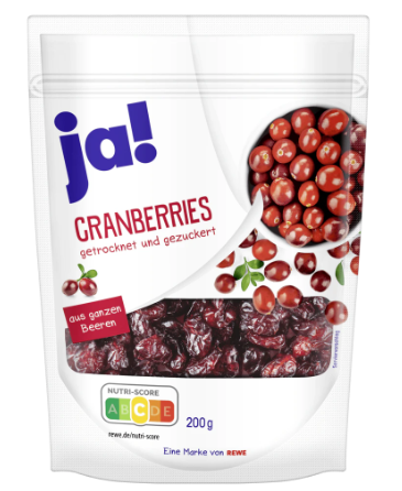 Ja! Cranberry 200 gr  