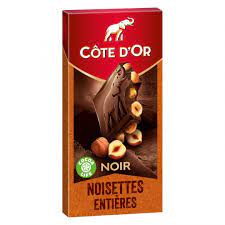 Cote D'Or Noir Noisette Entière 180gr