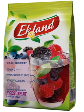 Ekland Instant Tea Forest Fruits 300g 