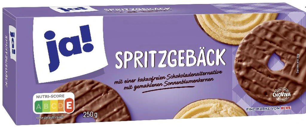 Ja! Chocolate Shortbread 250g 