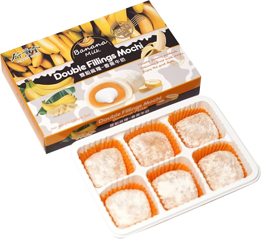 BAMBOO HOUSE Double Filling Banana Mochi 180g