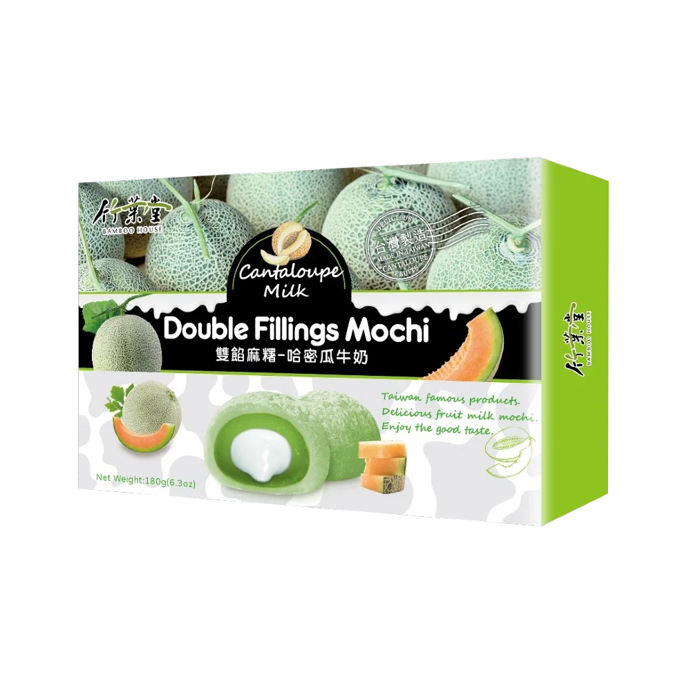 BAMBOO HOUSE Double Filling Cantaloupe Mochi 180g 