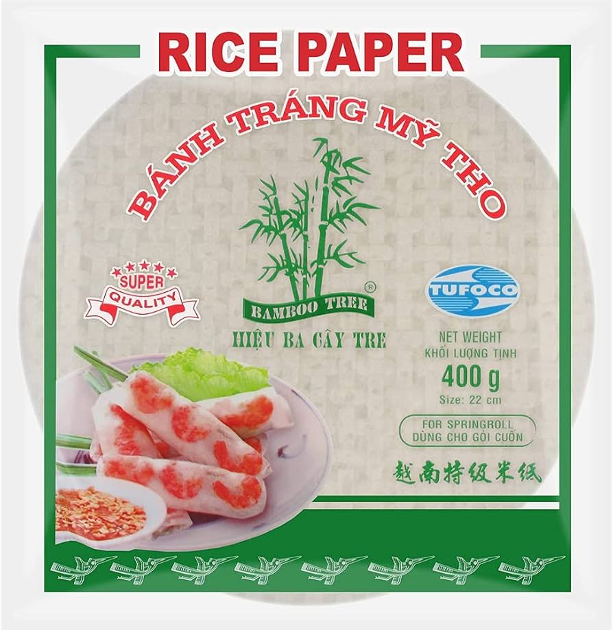 BAMBOO TREE Rice Paper 22cm For Springroll 400g