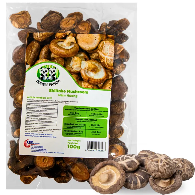 DOUBLE PANDA Champignons Shiitake séchés 100 g