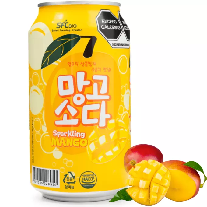 SFC BIO Boisson gazeuse à la mangue bio 350ml.
