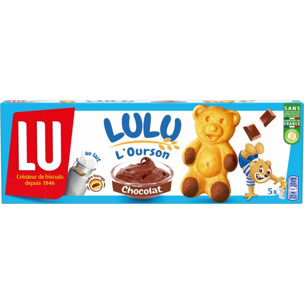 Lulu L'Ourson chocolat 150g