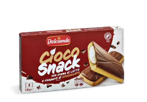DOLCIANDO Cioco Snack à la crème au lait 130g