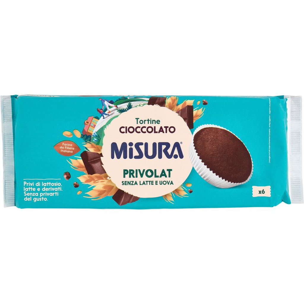 Misura Cupcakes au chocolat Privolat 6*40g