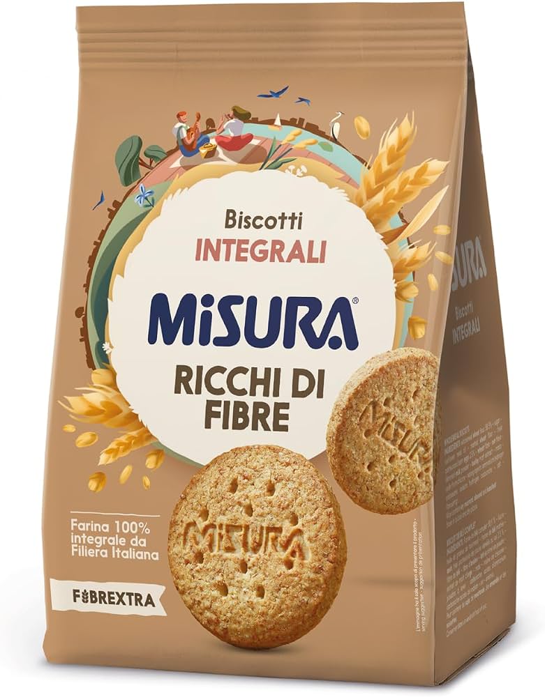 Misura Fibrextra Whole-Grain Cookies 330g